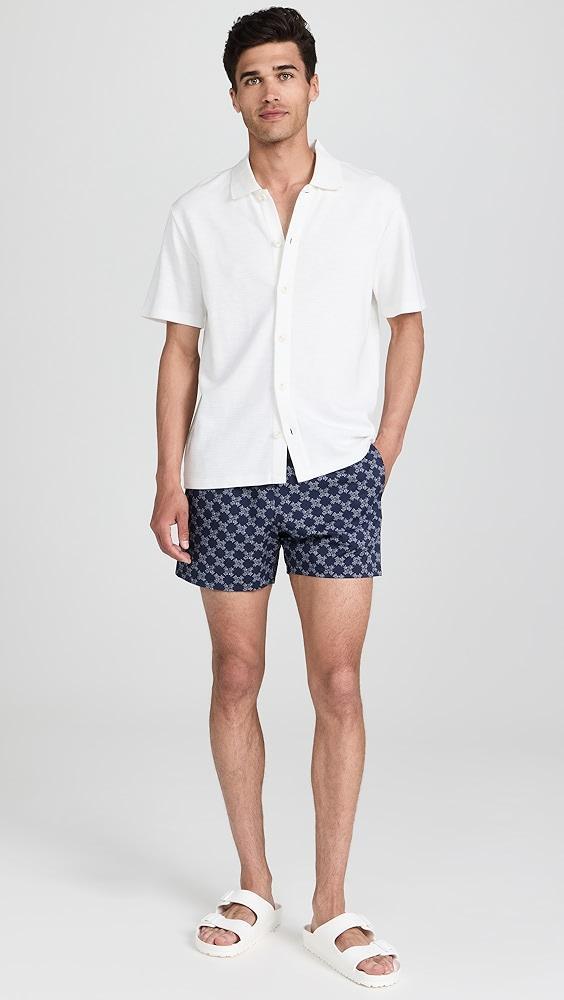 Vince Variegated Jacquard Button Down | Shopbop Product Image