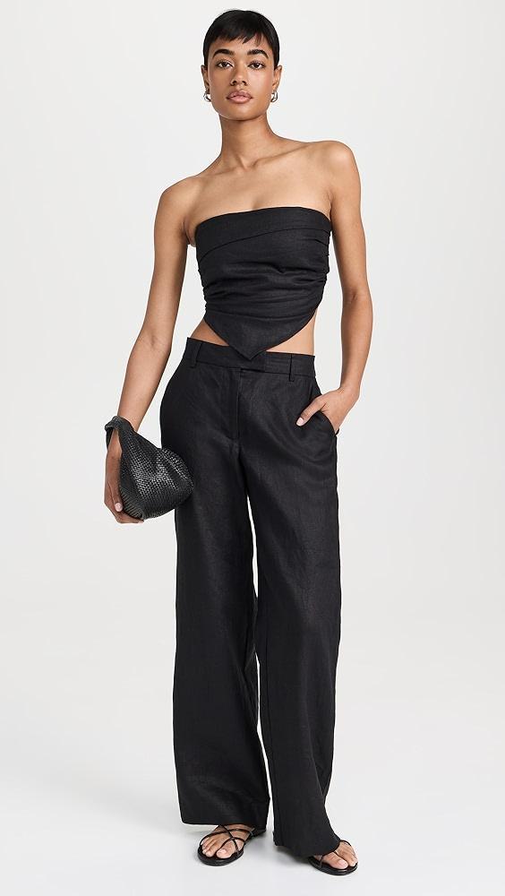 FAITHFULL THE BRAND Antibes Strapless Top | Shopbop Product Image