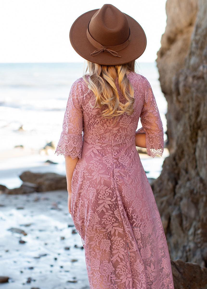 Maeby Dress in Dusty Orchid Product Image