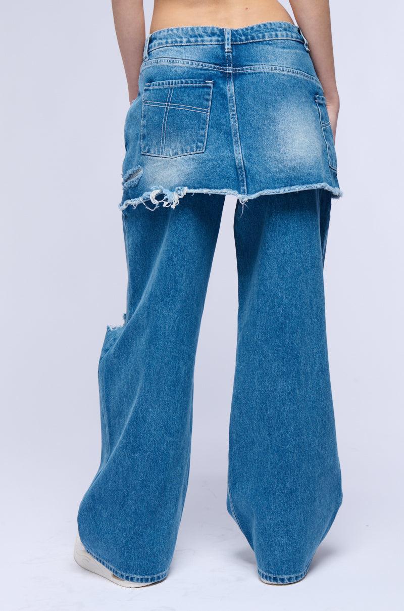 LETS TAKE A MOMENT DENIM JEAN Product Image