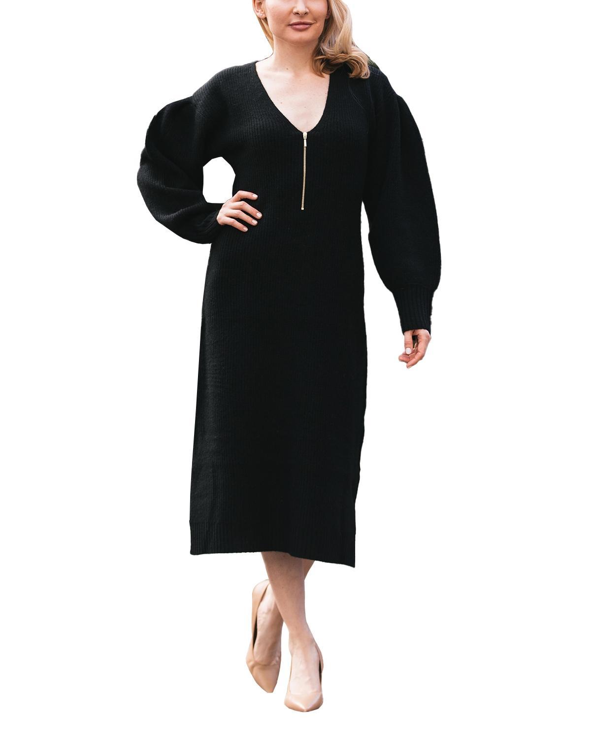 Womens Eva Maternity Sweater Dress Product Image