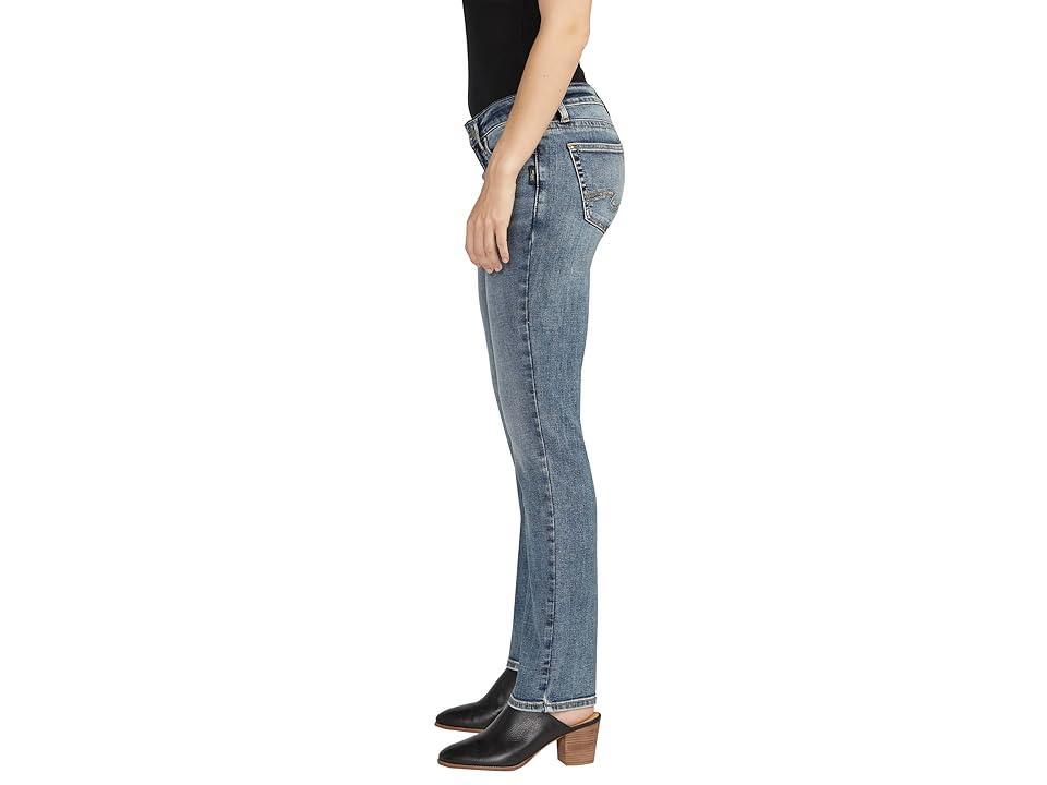 Silver Jeans Co. Tuesday Low Rise Straight Leg Jeans L12403ECF330 (Indigo) Women's Jeans Product Image