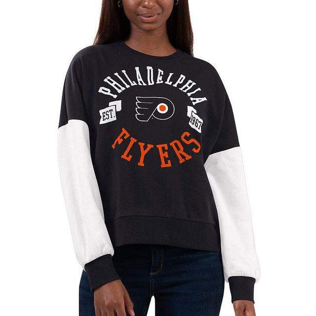 Womens G-III 4Her by Carl Banks Black Philadelphia Flyers Team Pride Pullover Sweatshirt Product Image