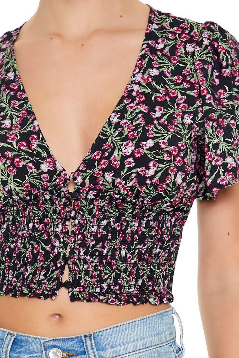 Floral Print Crop Top | Forever 21 Product Image