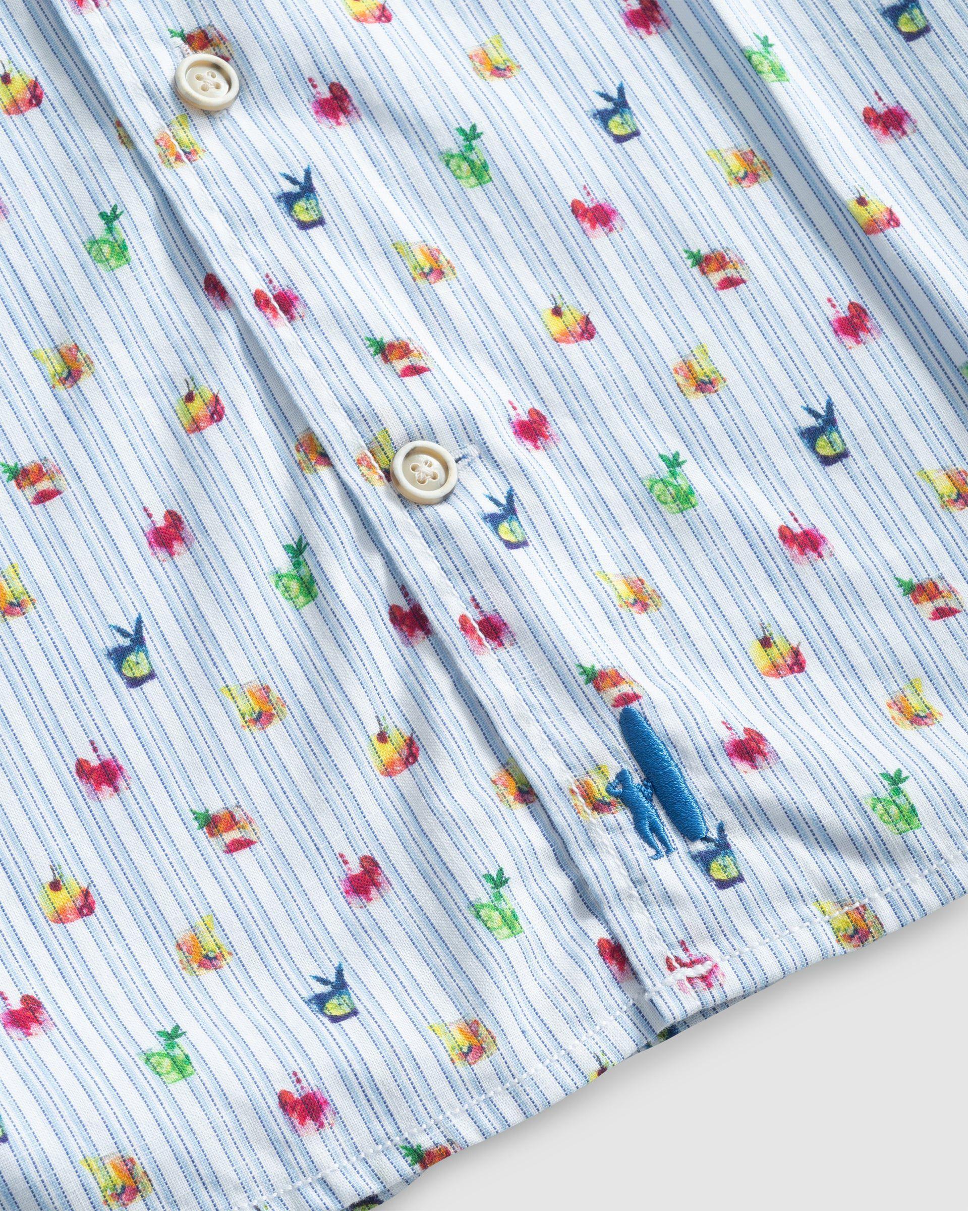 johnnie-O Blitz Printed Button Up Shirt Product Image