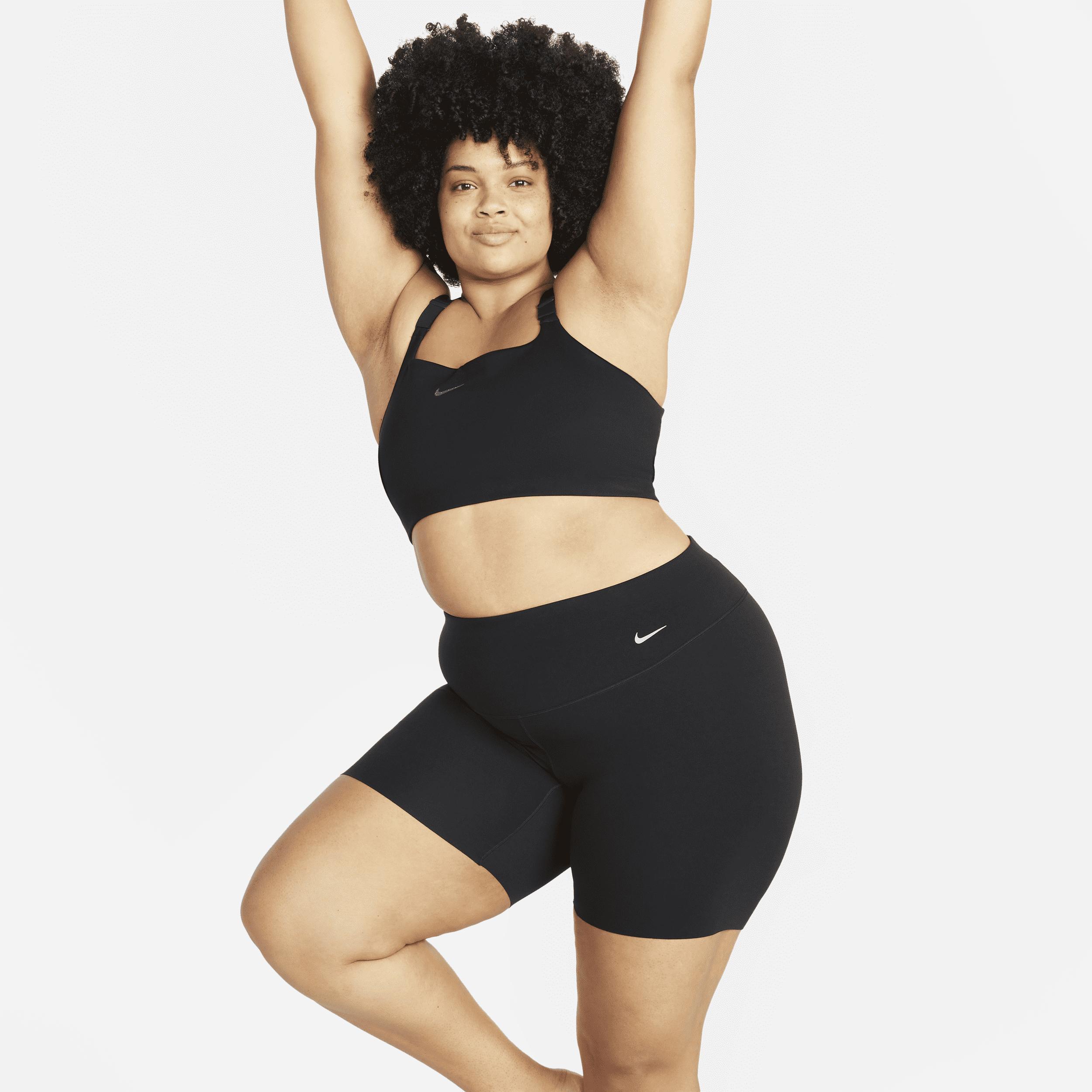 Nike Womens Zenvy Gentle-Support High-Waisted 8 Biker Shorts (Plus Size) product image