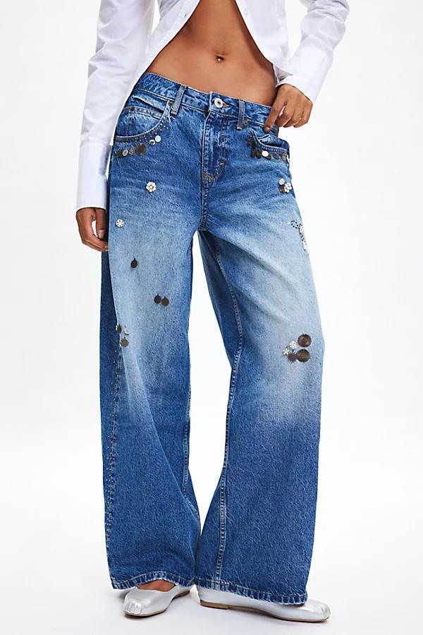 BDG Jaya Embellished Baggy Boyfriend Jean Womens at Urban Outfitters Product Image