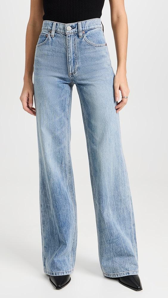 alice + olivia Weezy Full Length Jeans | Shopbop Product Image