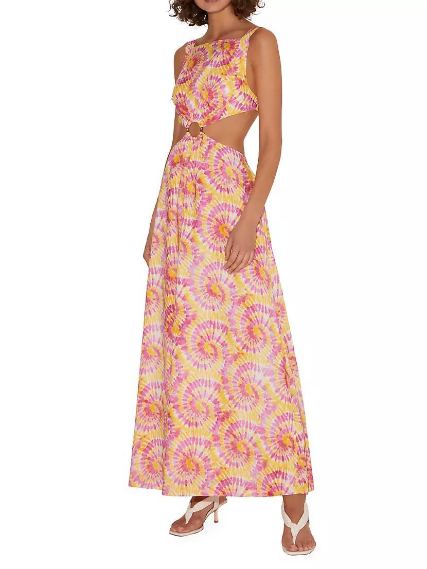 Paros Tie-Dye Maxi Dress Product Image