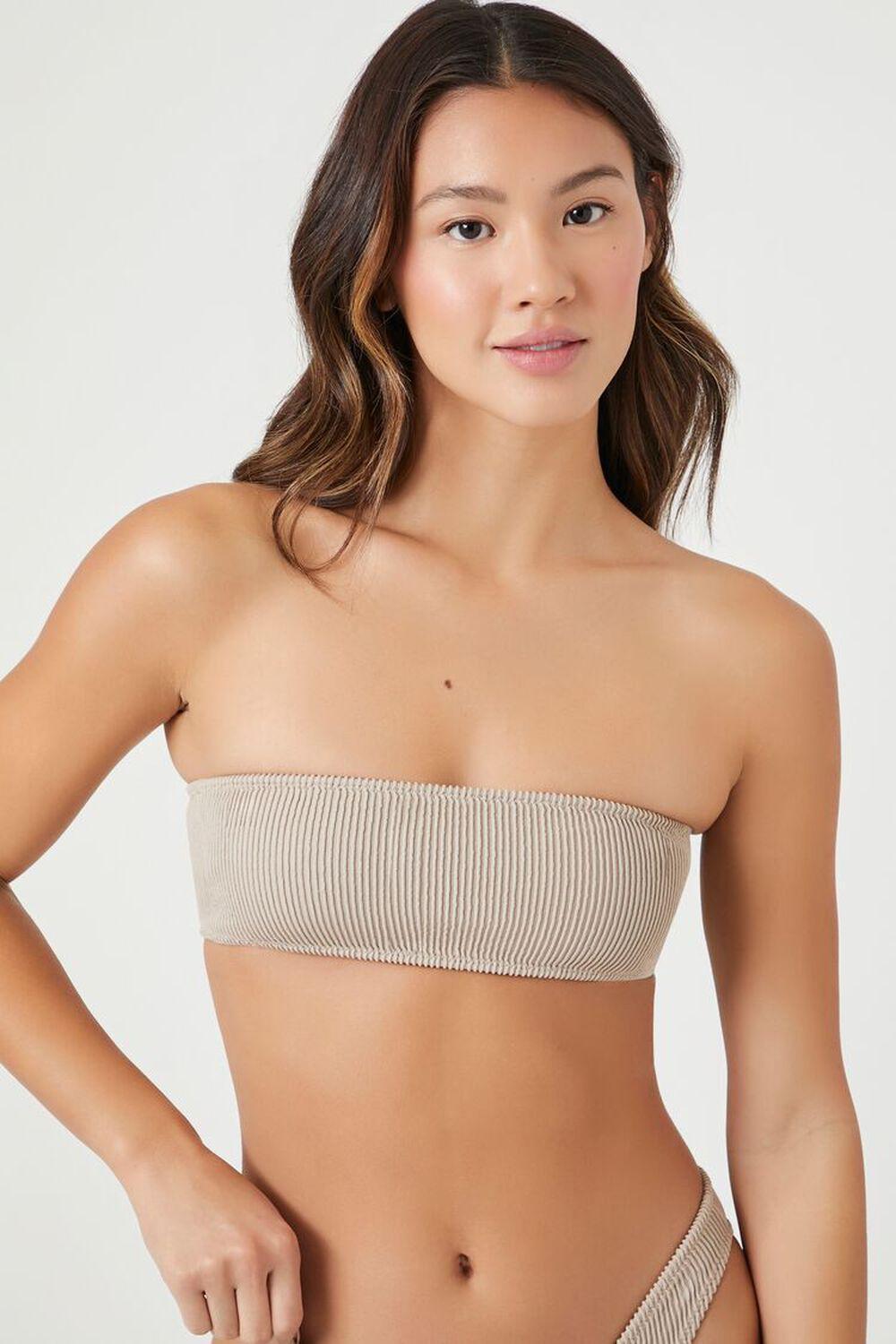 Seamless Bandeau Bikini Top | Forever 21 Product Image