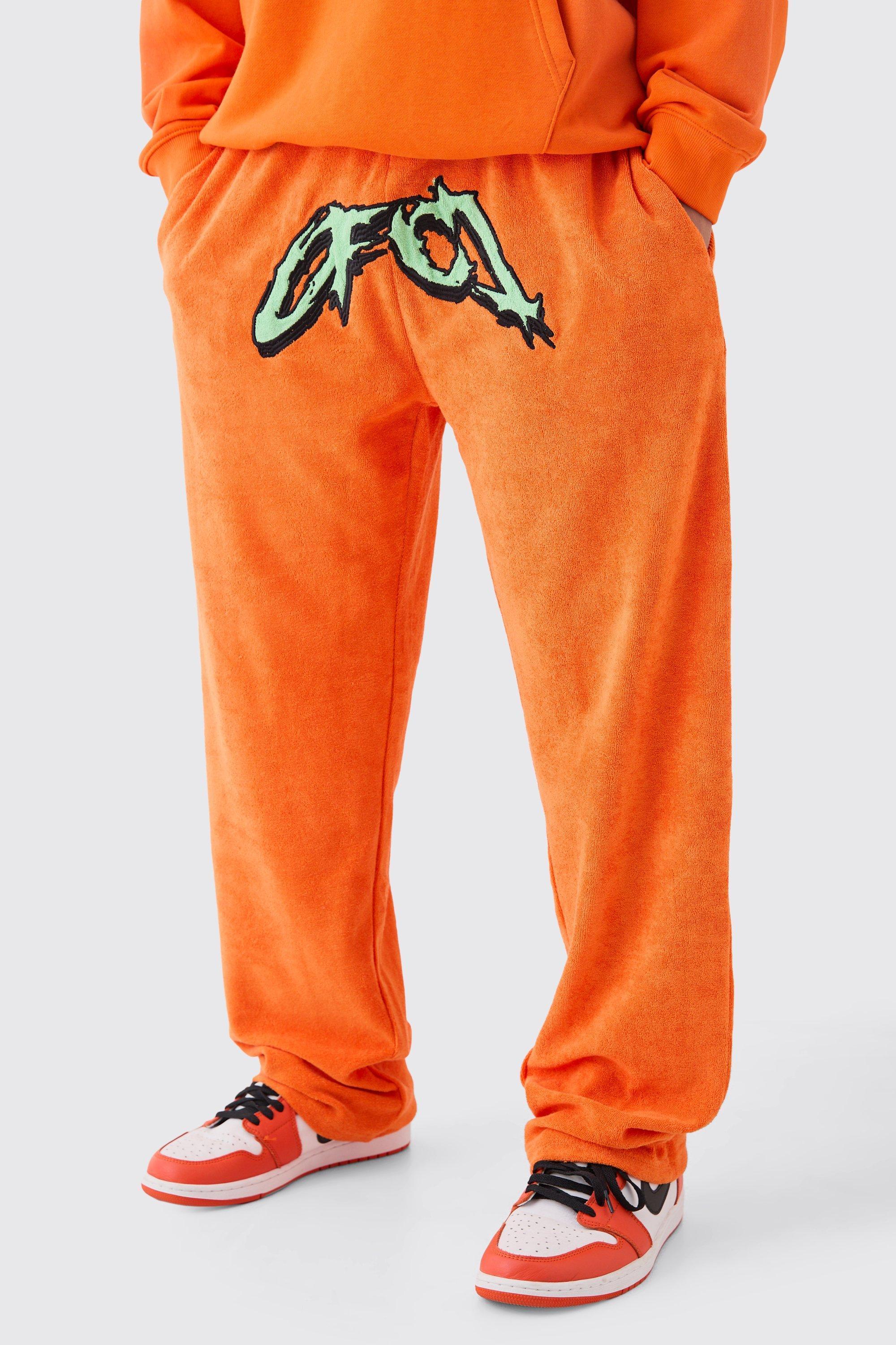 Relaxed Ofcl Towelling Sweatpants | boohooMAN USA Product Image