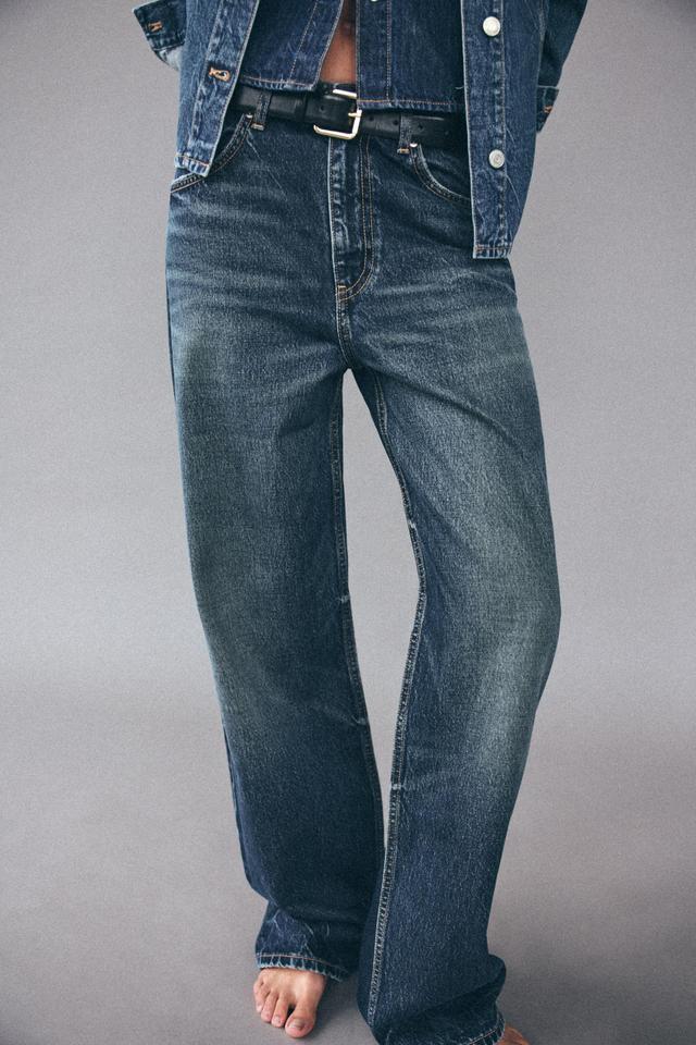 OVERSIZE TRF RELAXED JEANS WITH A HIGH WAIST Product Image