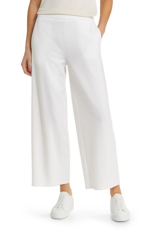 Eileen Fisher High Waist Wide Leg Ponte Pants Product Image