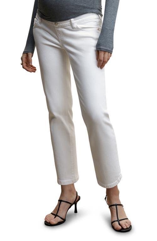 Mango Womens Maternity Straight Jeans Product Image