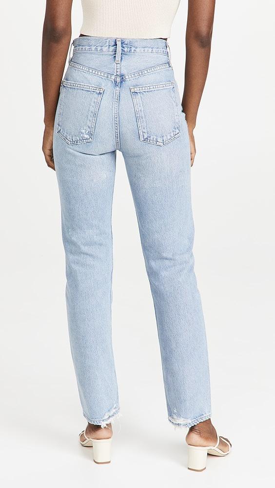 AGOLDE 90s Pinch Waist High Rise Straight Jeans | Shopbop Product Image