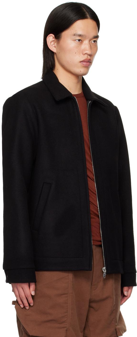 RICK OWENS Black Porterville Brad Jacket In 09 Black Product Image