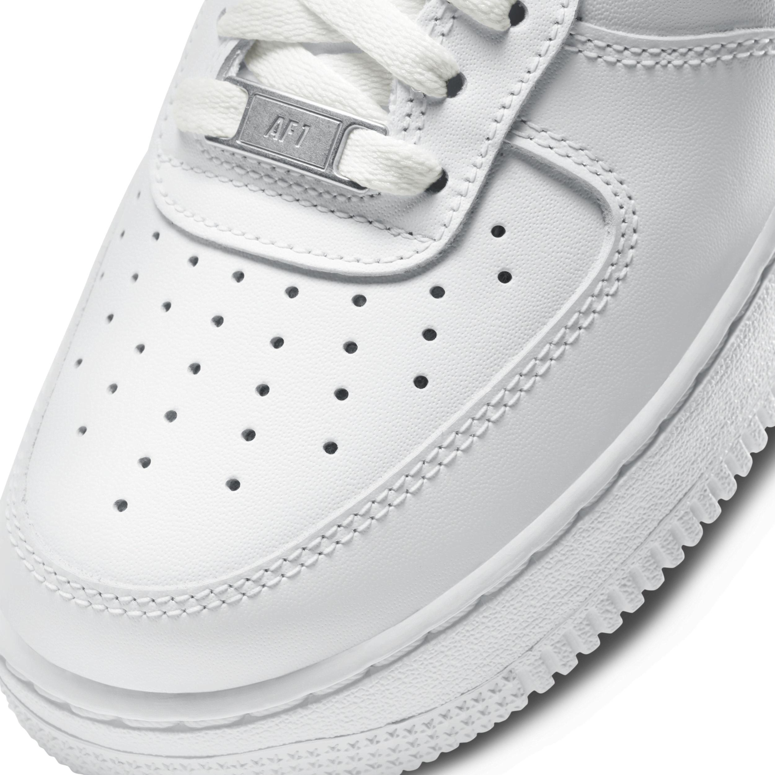 Nike Womens Air Force 1 '07 in White. - size 8.5 (also in 10, 10.5, 11, 12, 6, 6.5, 7, 7.5, 8, 9, 9.5) Product Image