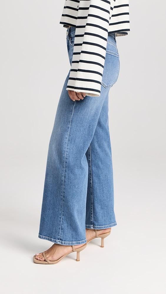 FRAME Petite Le Pixie Slim Palazzo Jeans | Shopbop Product Image