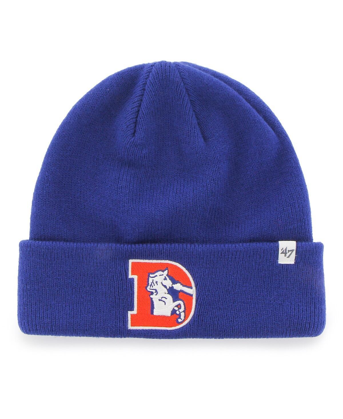 Mens 47 Royal Denver Broncos Legacy Cuffed Knit Hat Product Image