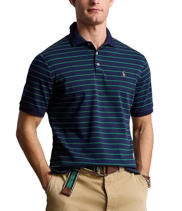 Polo Ralph Lauren Classic Fit Striped Short Sleeve Cotton Polo Shirt Product Image