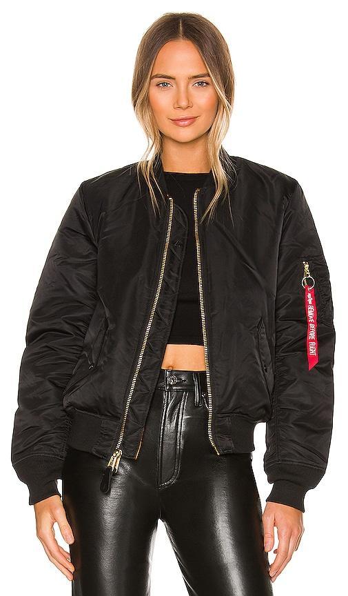 ALPHA INDUSTRIES MA-1 W Bomber Size M, S, XL, XS. Product Image