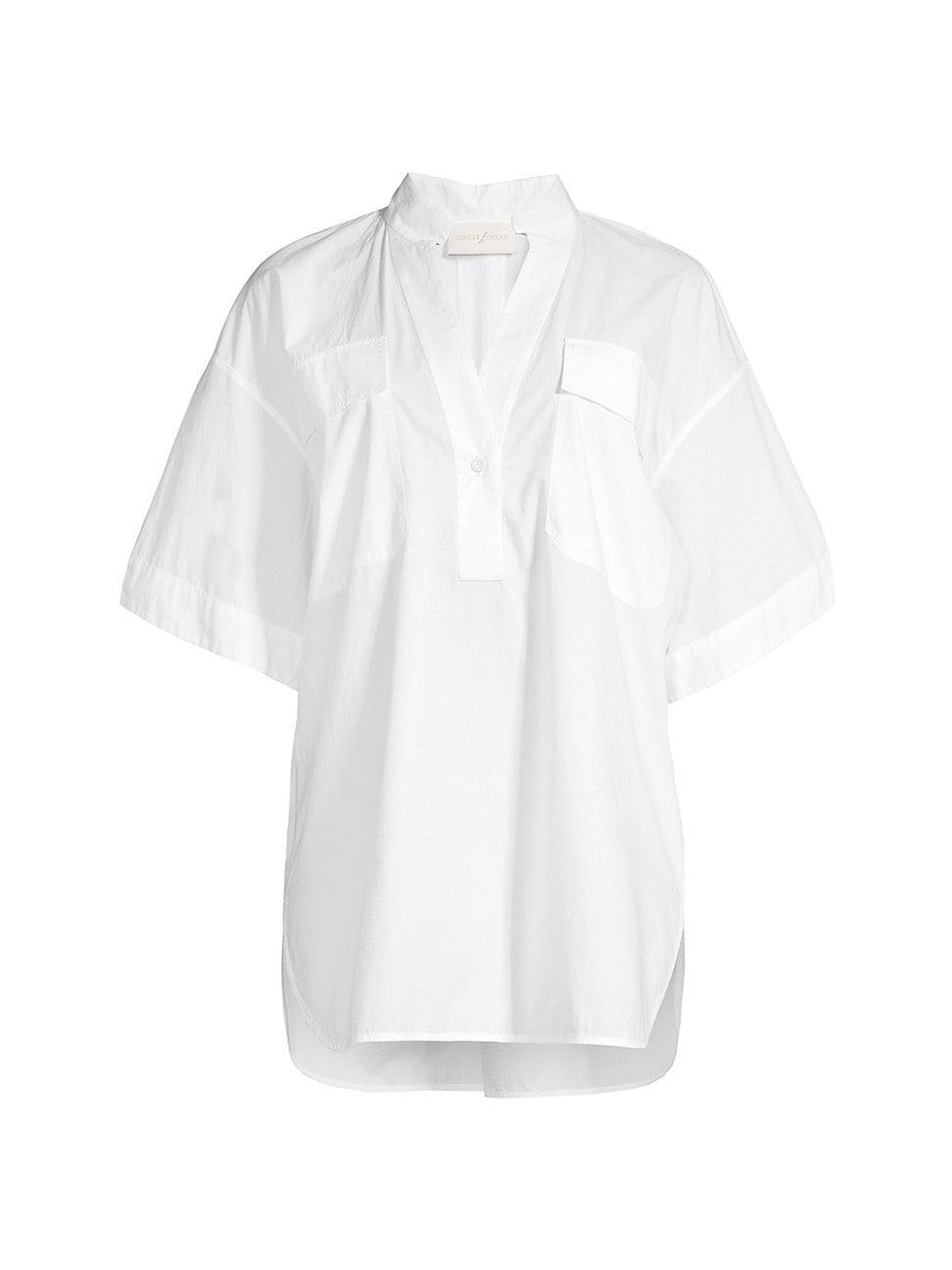 Womens Keepsake Relaxed Cotton Shirt Product Image