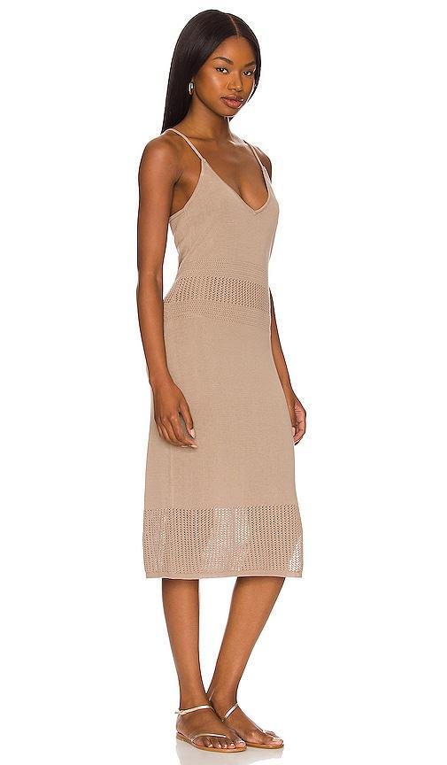 bobi Los Angeles Crochet Cami Midi Dress Women's Clothing Product Image