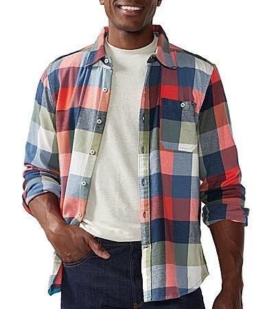 Chubbies Long Sleeve Vintage Plaid Flannel Shirt Product Image