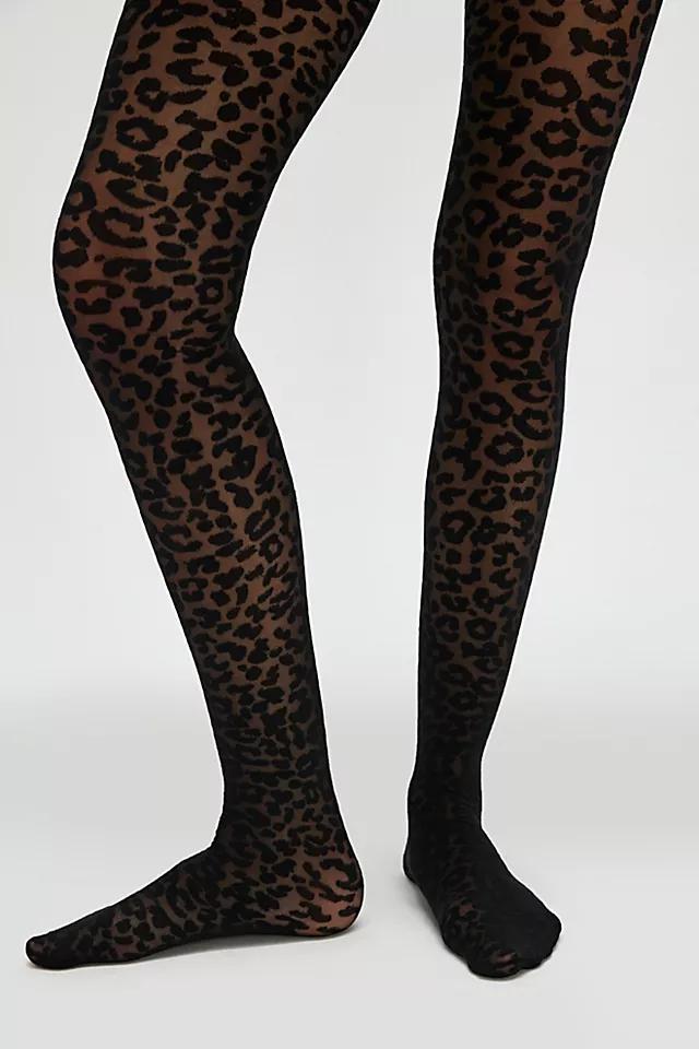 Seeing Spots Leopard Tights Product Image