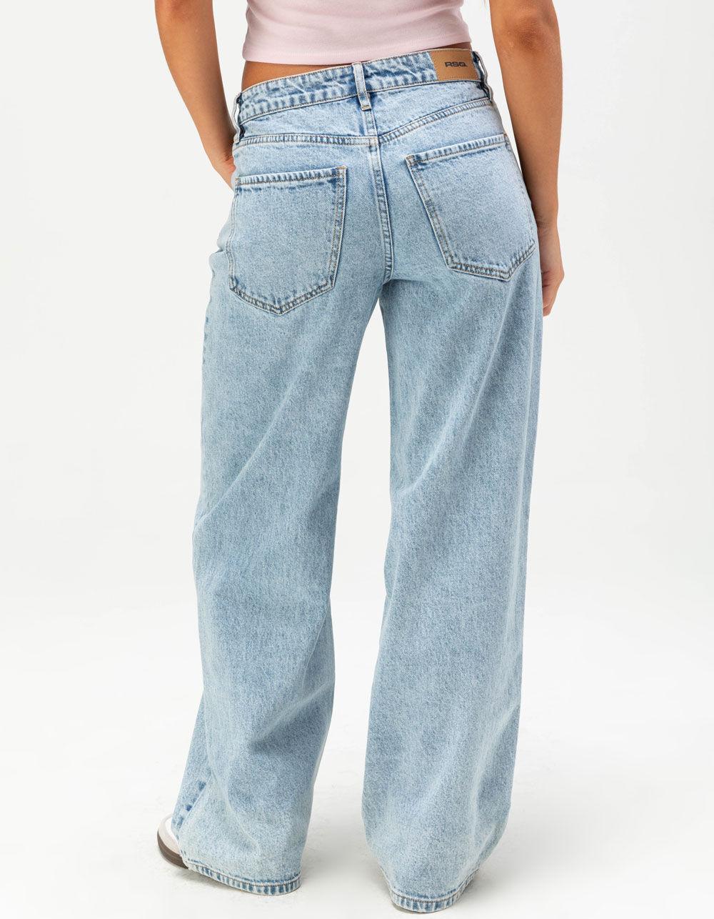 RSQ Womens High Rise Baggy Jeans Product Image