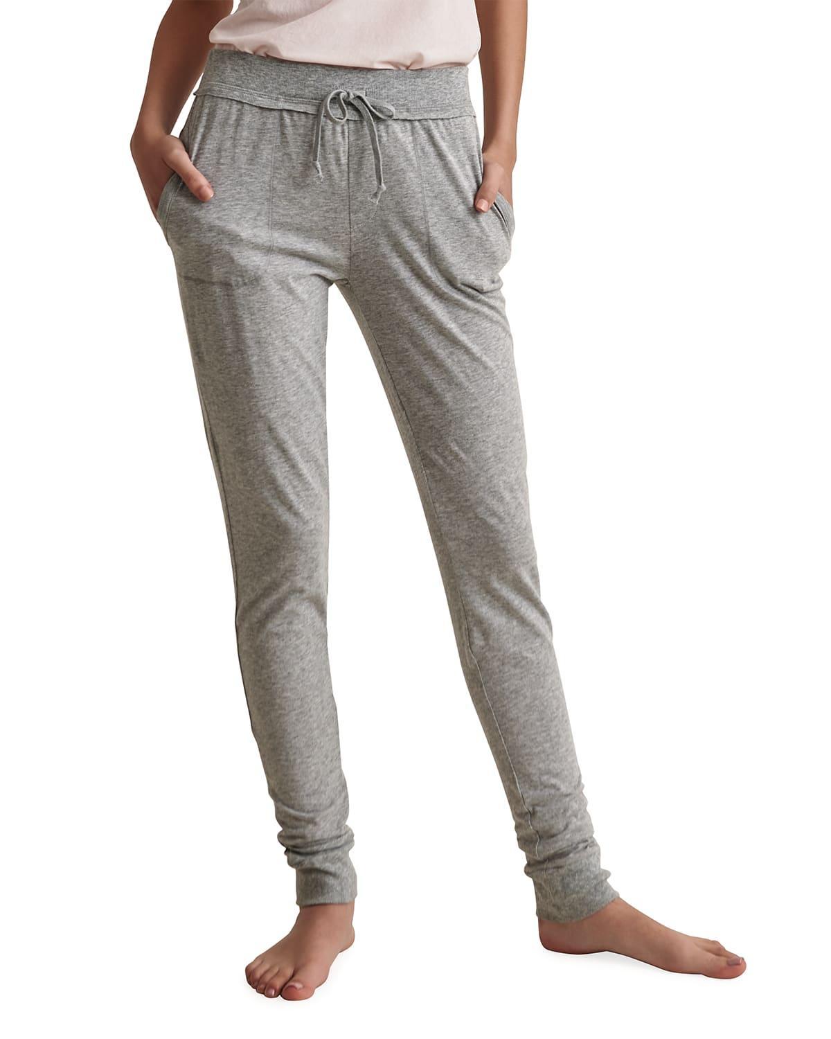 Pima Cotton Skinny Lounge Pants Product Image