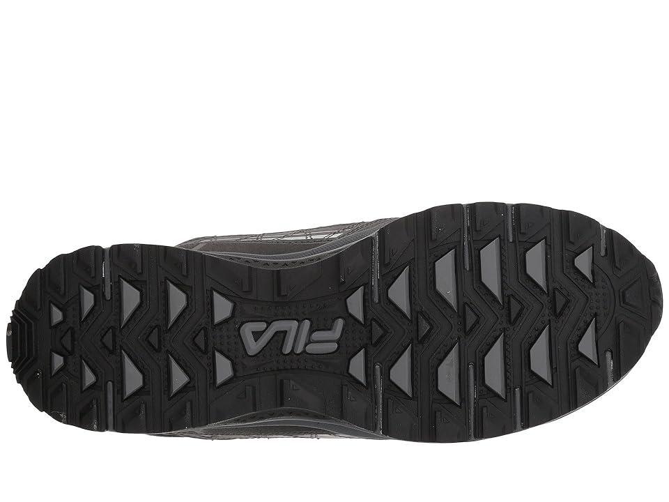 Fila Hail Storm 3 Mid Composite Toe Trail (Castlerock/Black/Metallic Silver) Men's Shoes Product Image