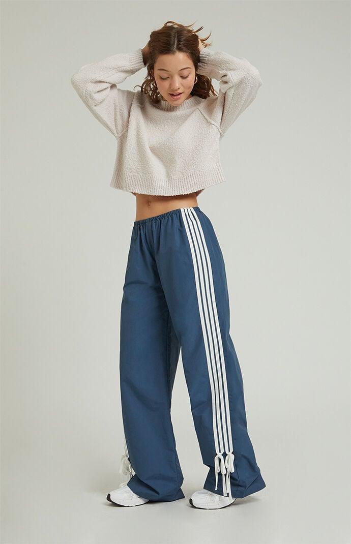 Womens Wide Leg Track Pants - Product Image