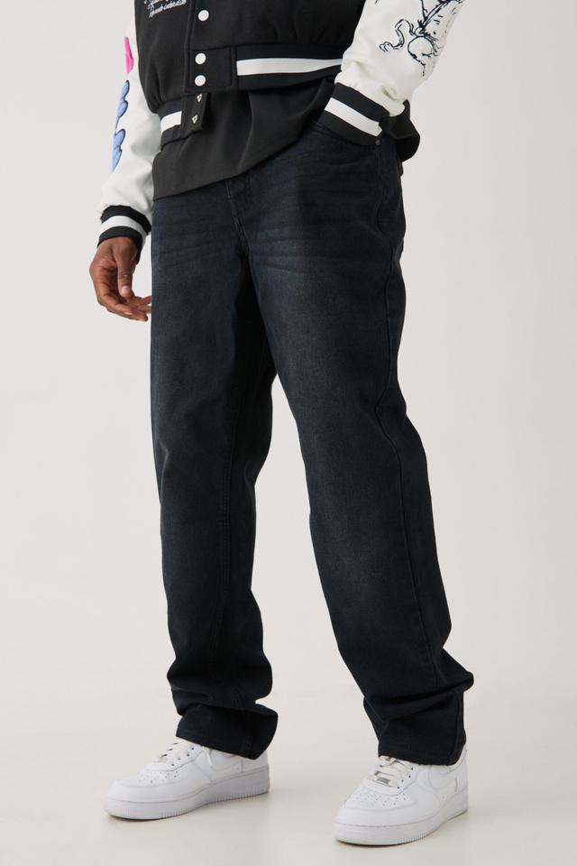 Tall Straight Rigid Jean | boohooMAN USA Product Image