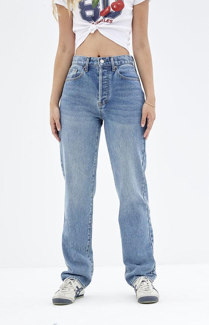 Womens Dad Jeans - Product Image