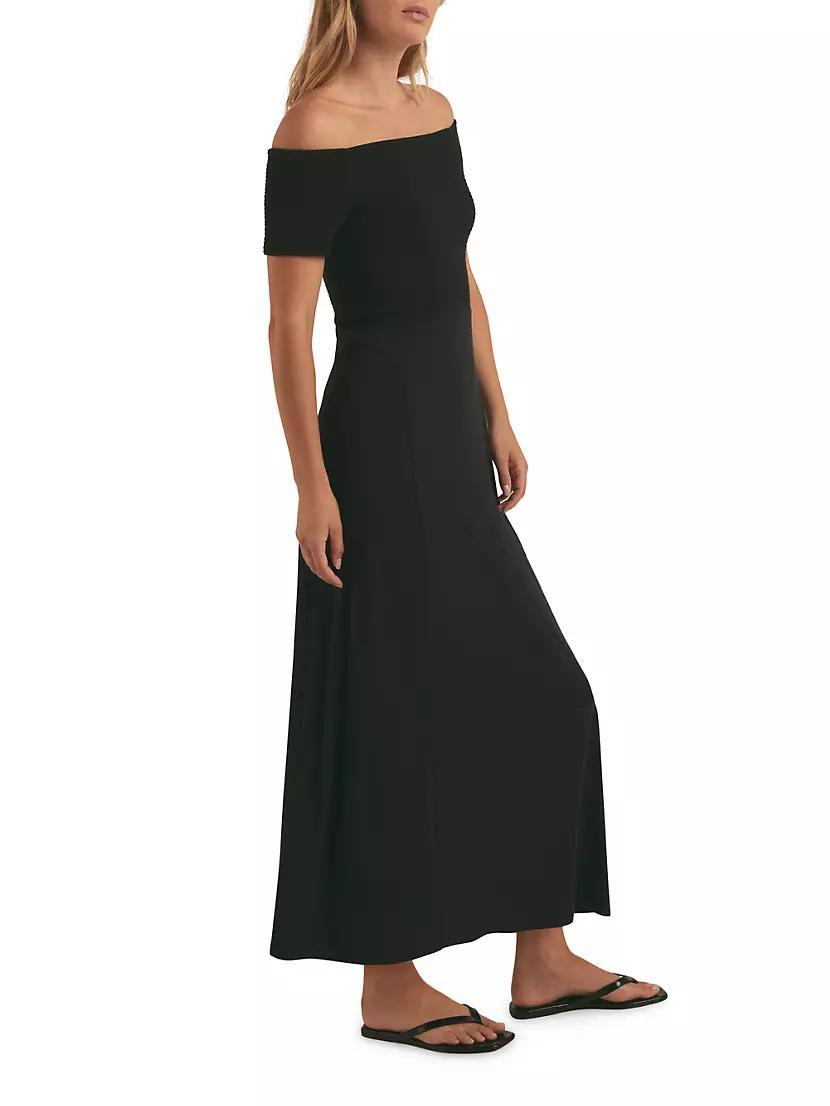 The Genevieve Off-The-Shoulder Maxi Dress Product Image