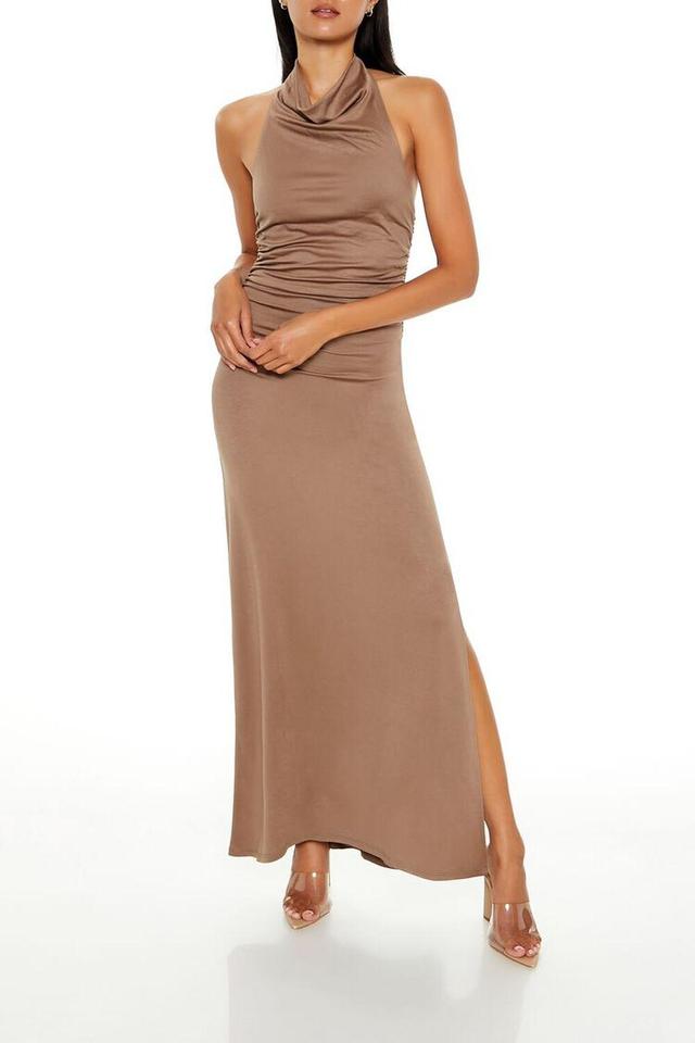 Halter Bodycon Maxi Dress | Forever 21 Product Image