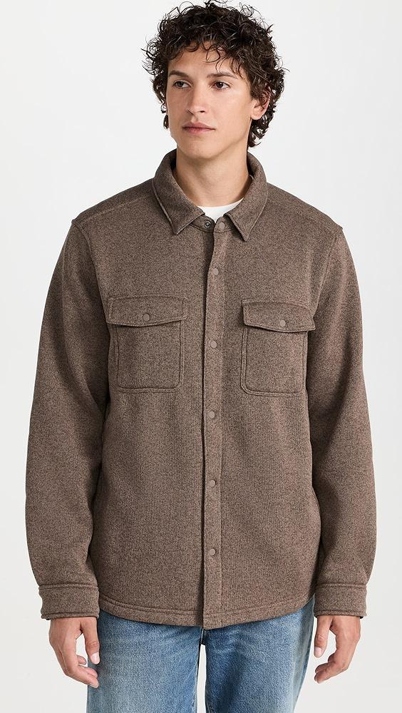 Rhone Fleece Shirt Jacket | Shopbop Product Image