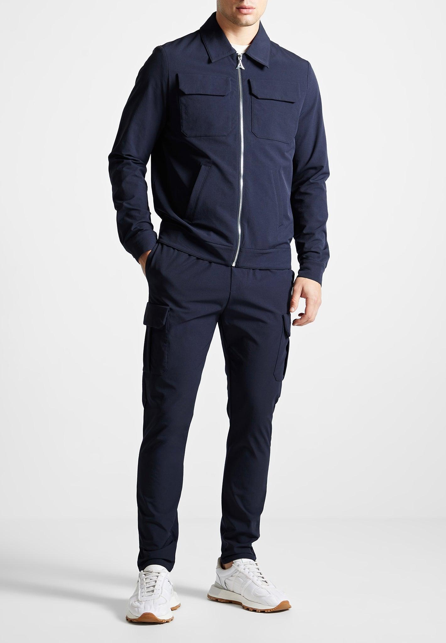 Technical Cargo Pants - Navy Male Product Image