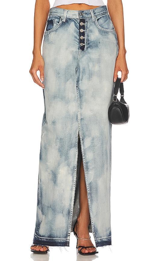 Bianca Reconstructed Split Hem Maxi Skirt Product Image