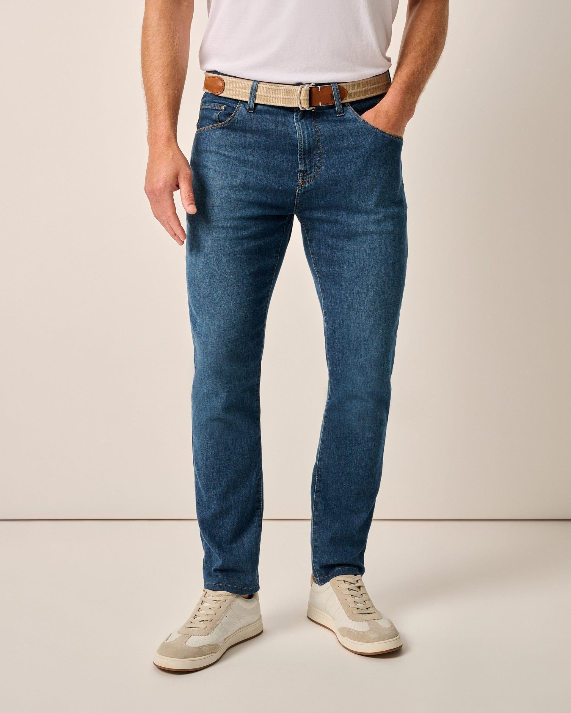 Barlow Stretch 5-Pocket Denim Jean Male Product Image