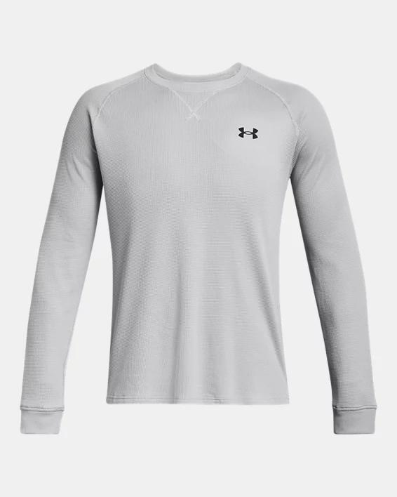 Men's UA Waffle Crew Long Sleeve Product Image