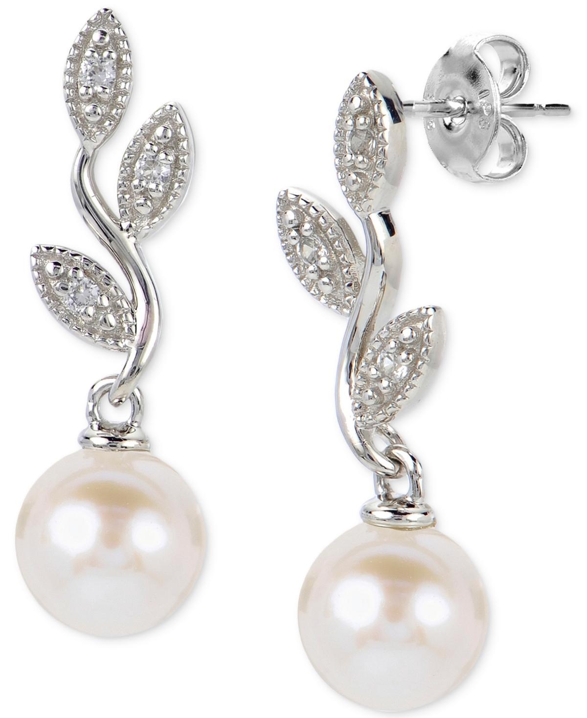 Pearlustre By Imperial Sterling Silver Freshwater Pearl Earring Product Image