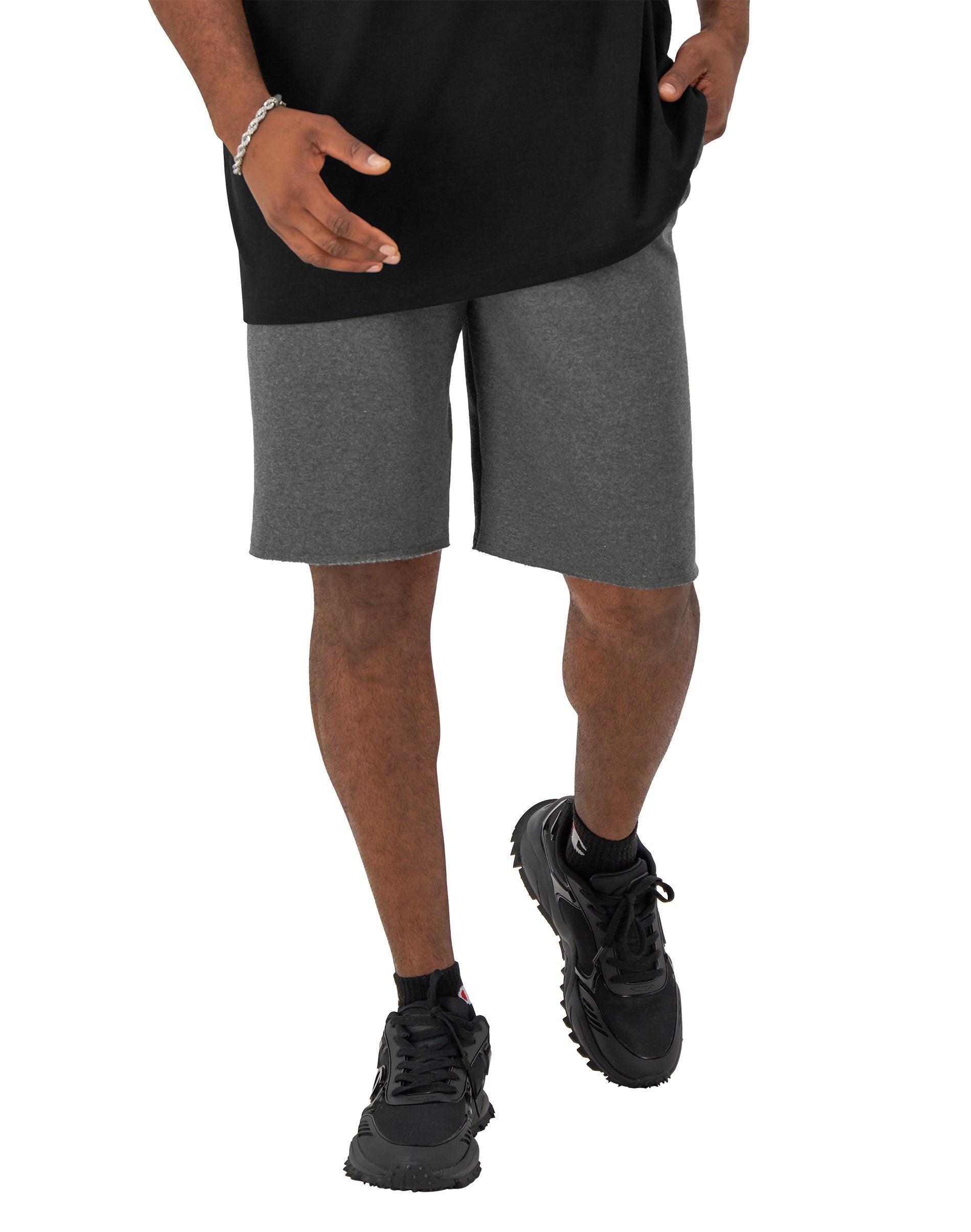 Black 10 Powerblend Shorts - Big & Tall Product Image