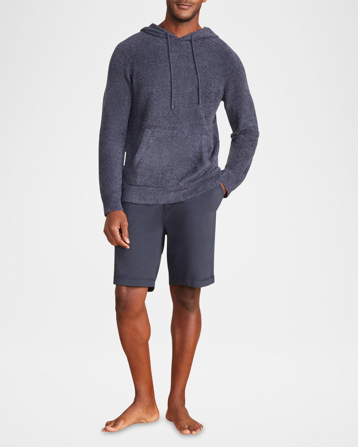 Barefoot Dreams CozyChic Lite(r) Hoodie (Indigo) Men's Sweater Product Image