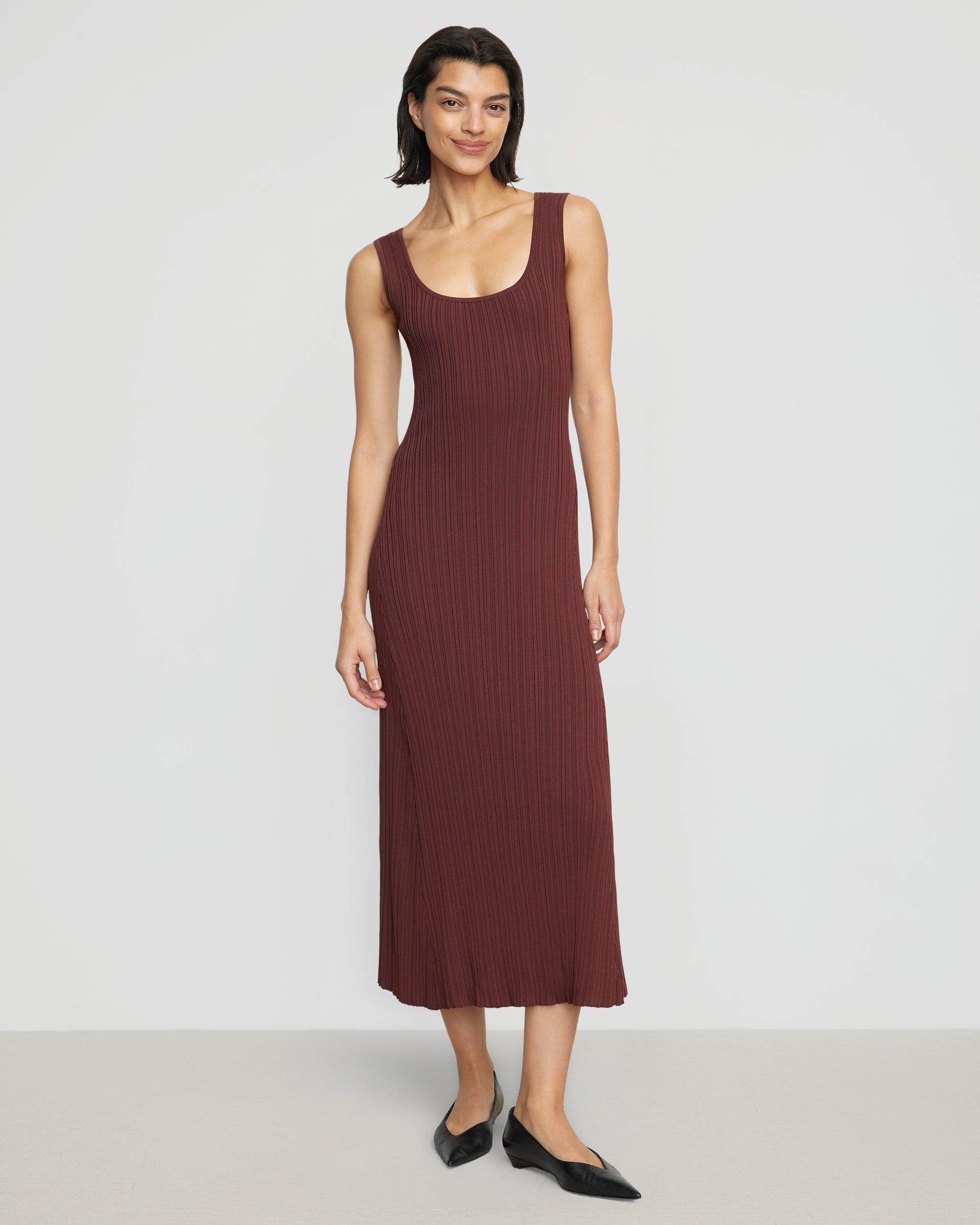 Sofia Ribbed Maxi Dress Product Image