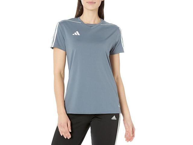 adidas Tiro 23 Jersey (Team Onix/White) Women's Clothing Product Image