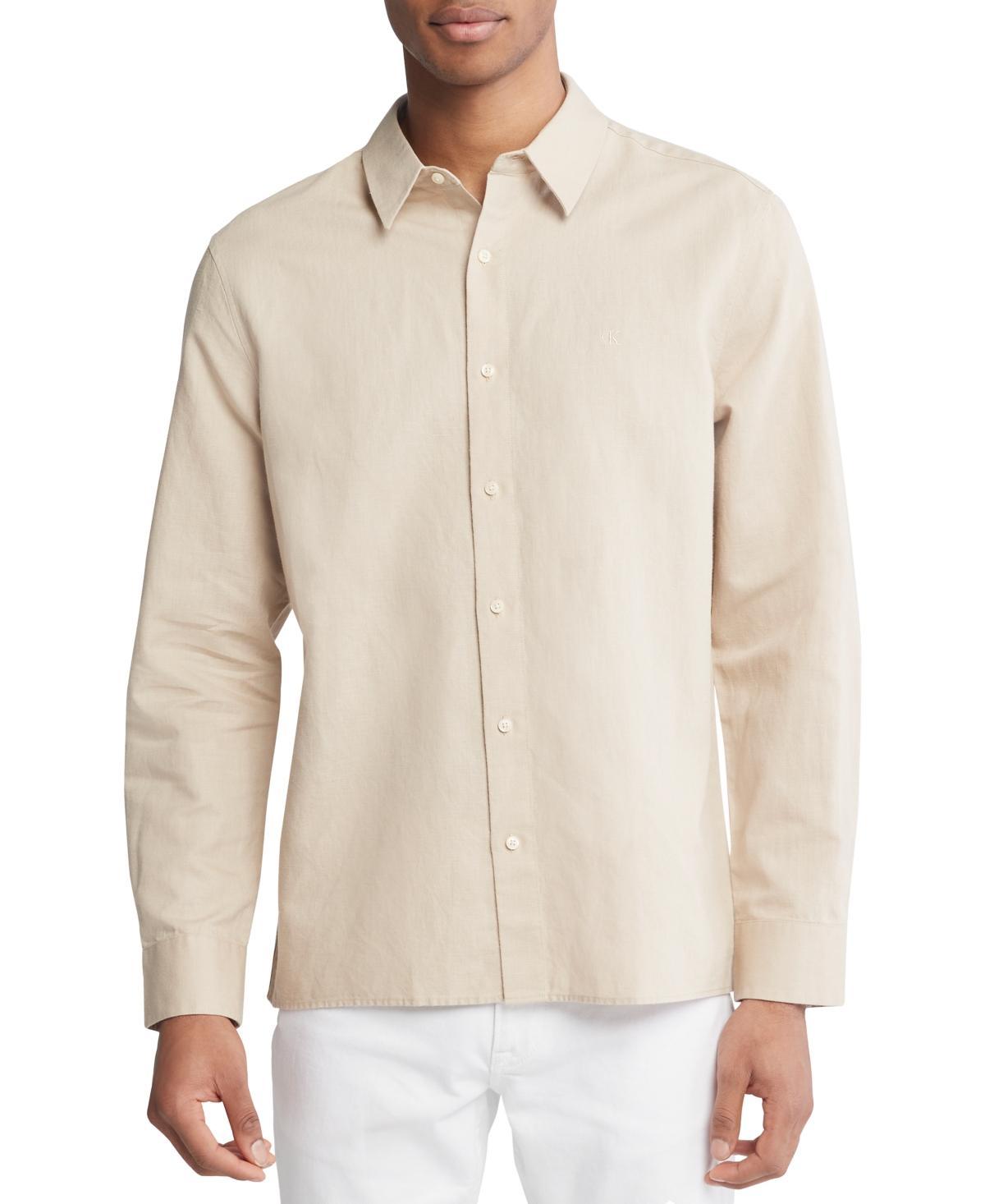 Men's Classic-Fit Textured Button-Down Shirt Product Image