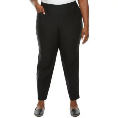 Alfred Dunner Classics Womens Plus Slim Pull-On Pants product image