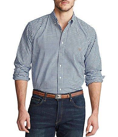 Polo Ralph Lauren Long Sleeve Cotton Oxford Button-Down Shirt Product Image